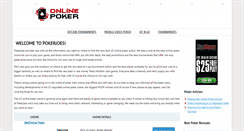 Desktop Screenshot of pokerjoes.net